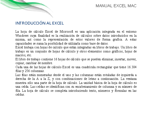 excel 2011 for mac manual formula calculations